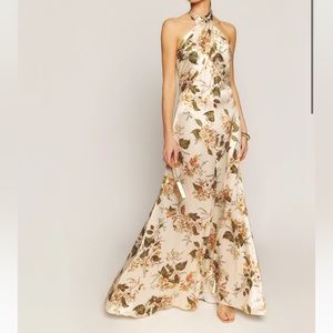 Reformation Veria Silk Dress. Size 4